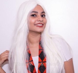 Coloured Synthetic Wig